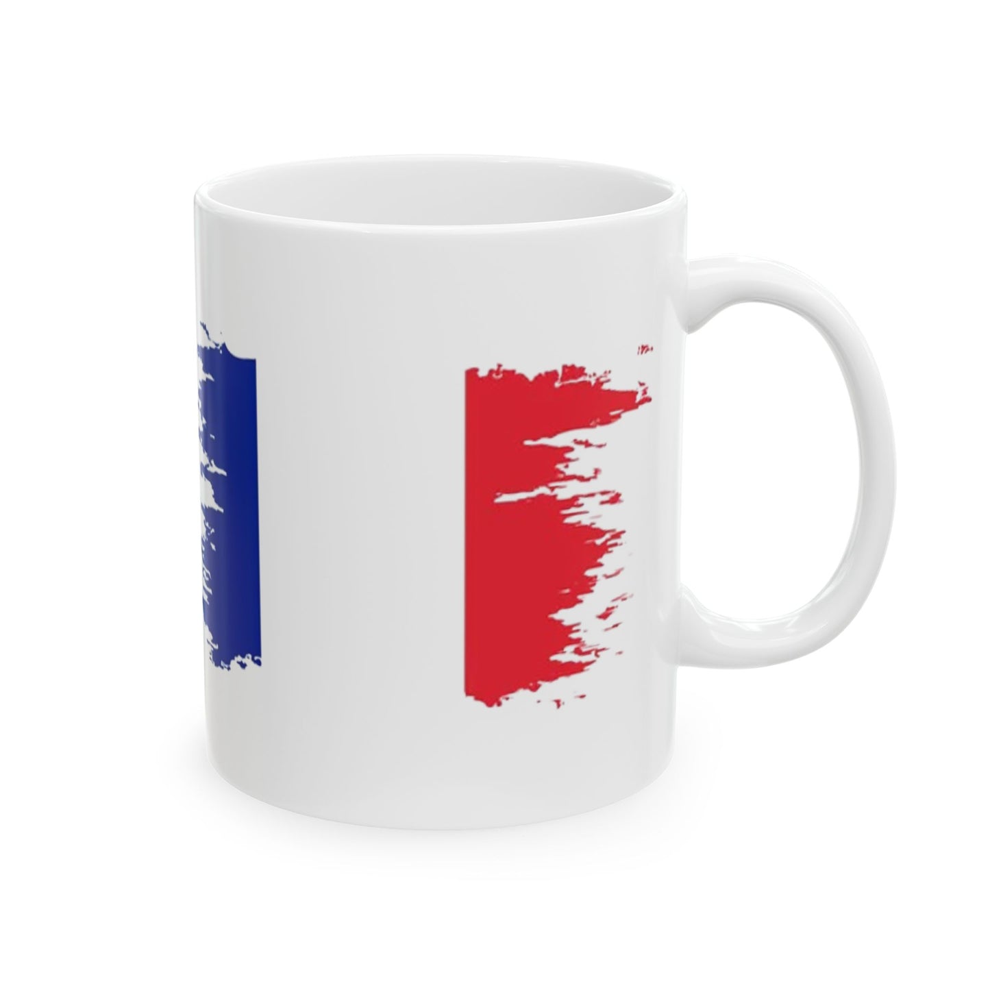 France Flag Ceramic Mug – 11oz & 15oz Coffee Cup | French Pride Mug