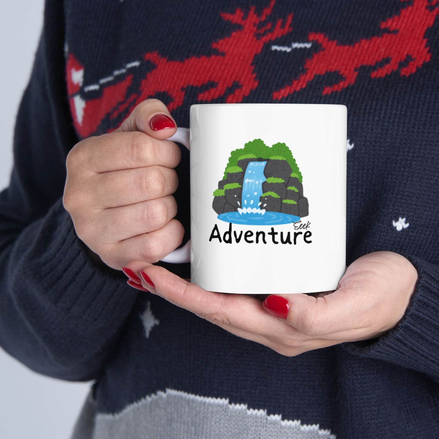 Seek Adventure  Mug, (11oz, 15oz)