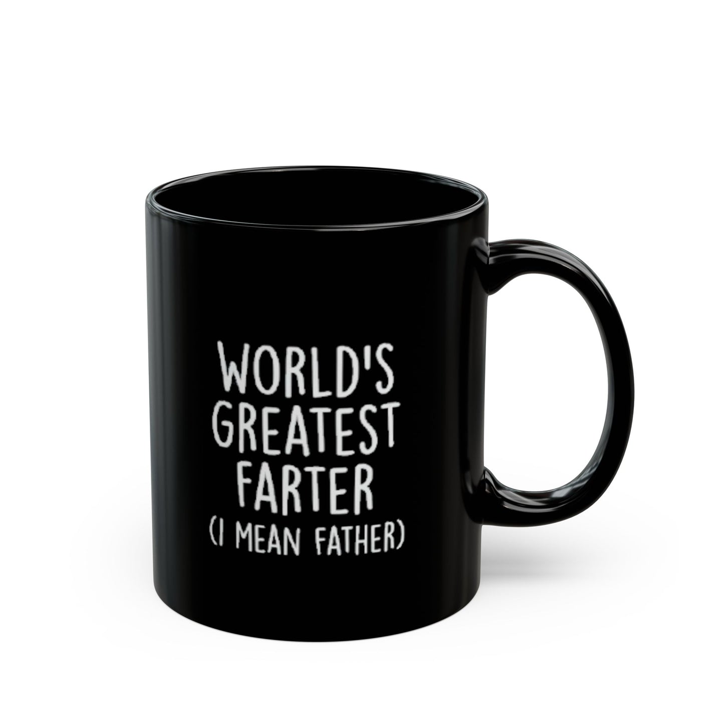 Black Mug - "Worlds Greatest Farter" (11oz, 15oz)