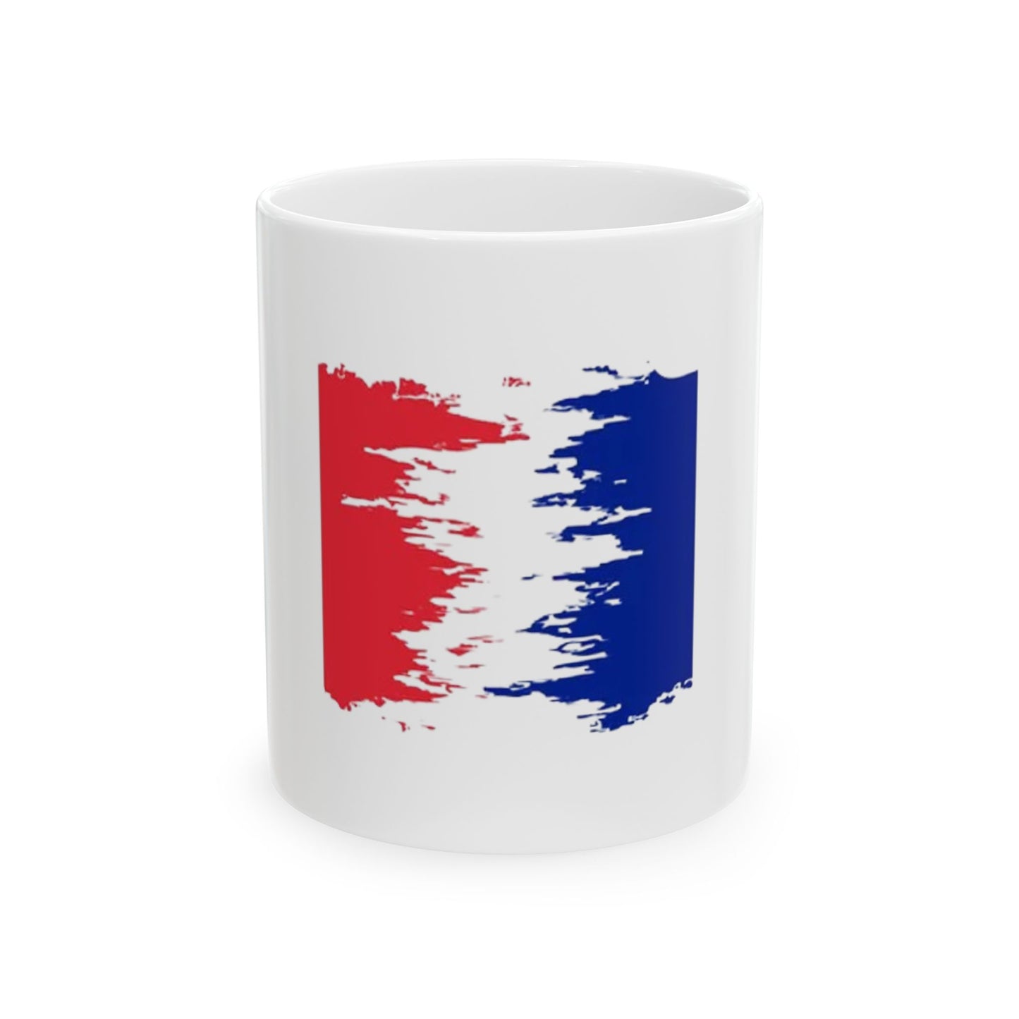 France Flag Ceramic Mug – 11oz & 15oz Coffee Cup | French Pride Mug