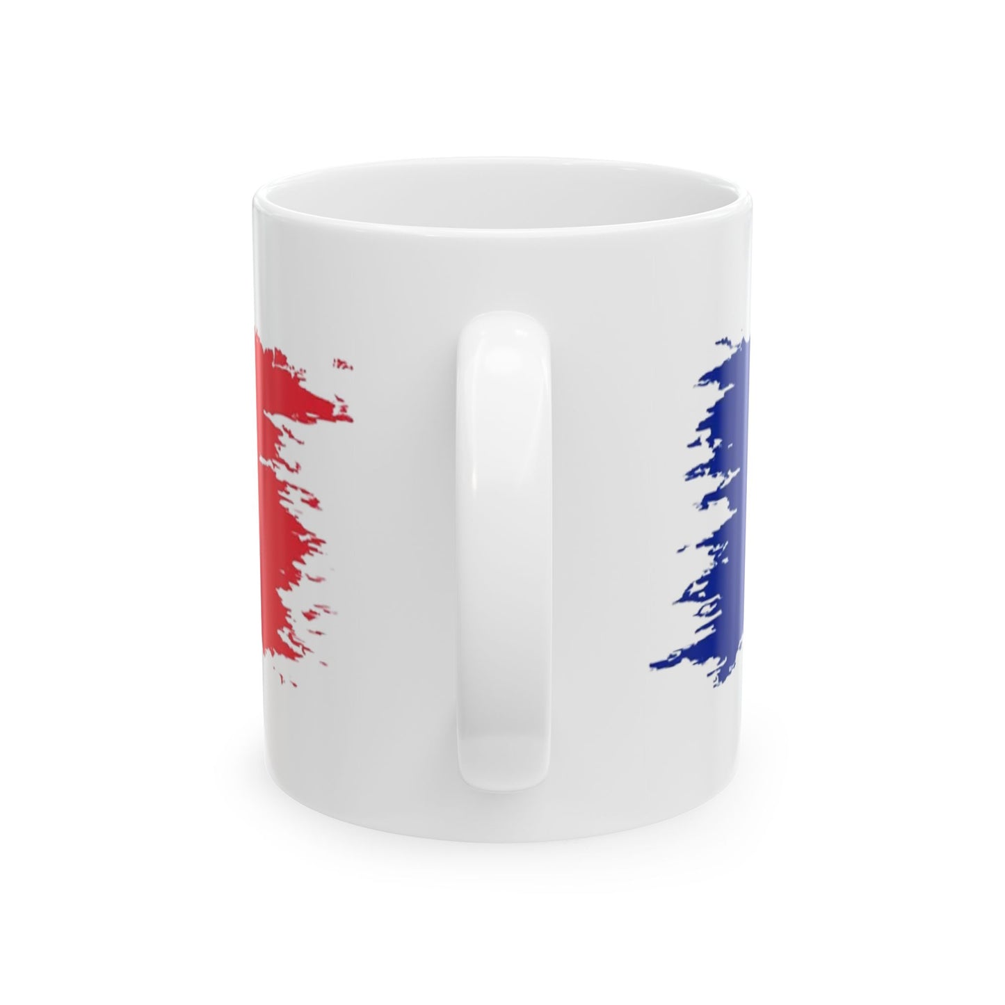 France Flag Ceramic Mug – 11oz & 15oz Coffee Cup | French Pride Mug